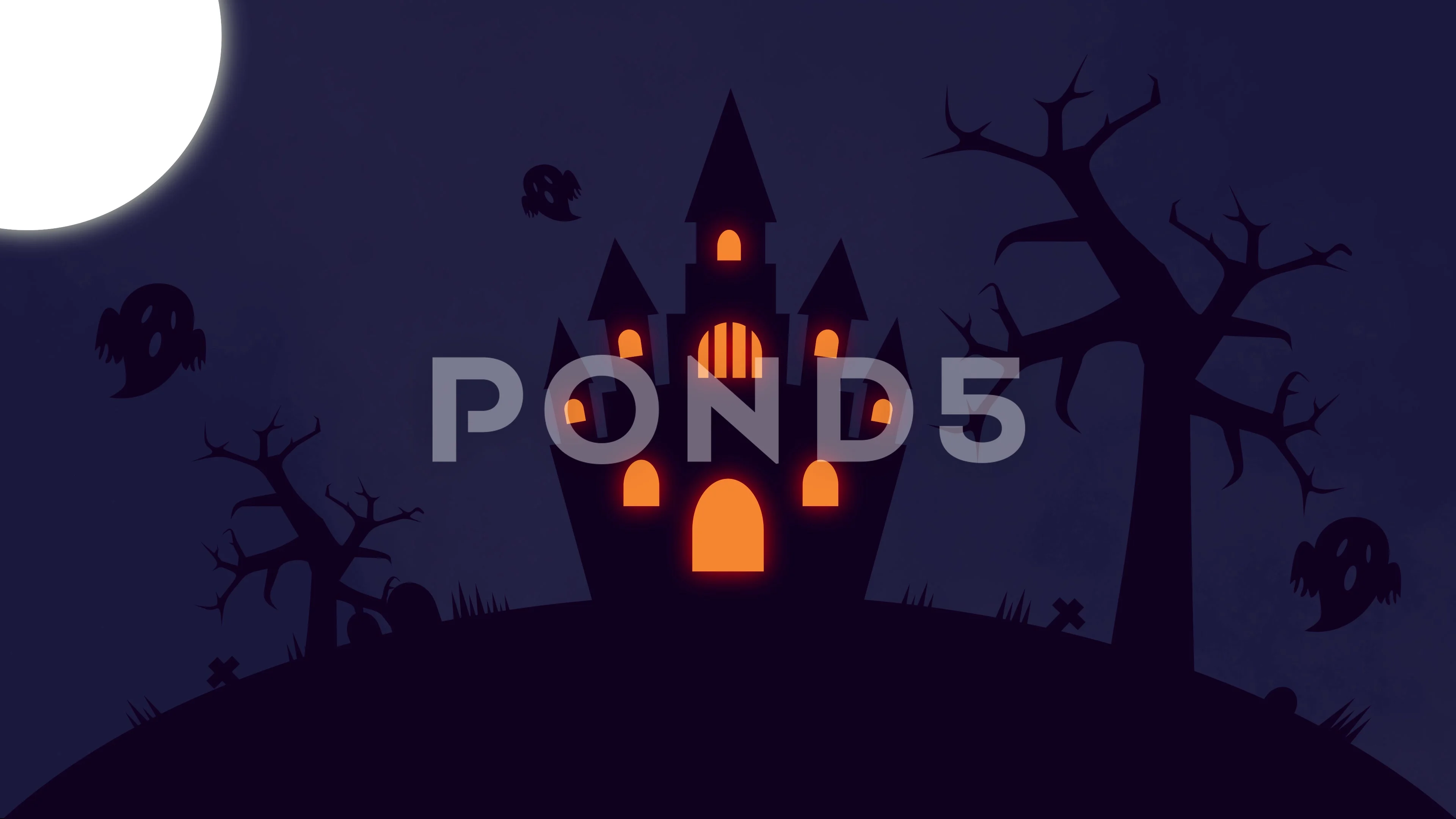 haunted castle animated