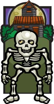 Haunted house Stock Illustration