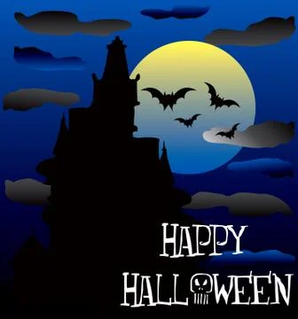 Haunted House Stock Illustration