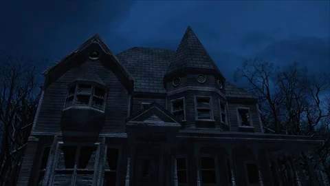 Haunted House Motion Background Animatio... | Stock Video | Pond5