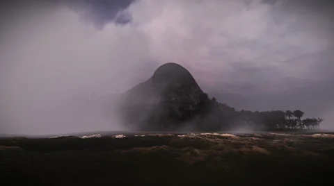 Haunted island Stock Footage 24675075