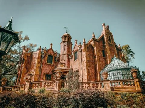 Haunted Mansion Foto stock
