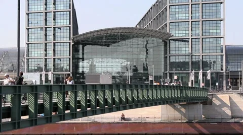 HAUPBANHOV BERLIN   GERMANY Video stock 4635248