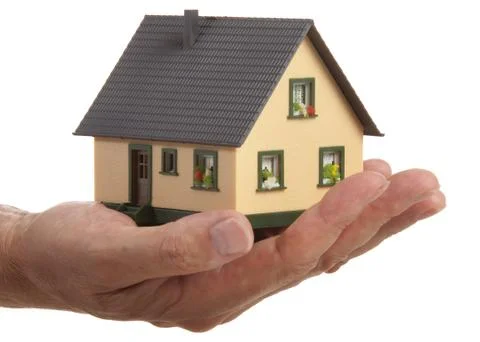Haus Angebot Stock Photos