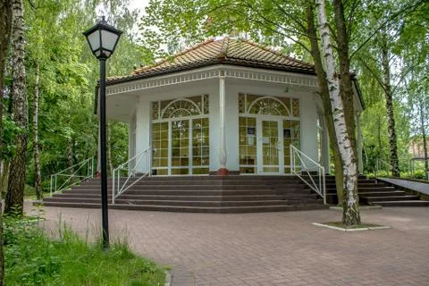 Haus on trees Stock Photos