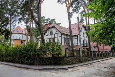 Haus on trees Stock Photos