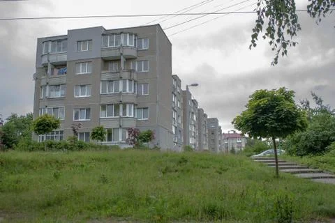 Haus on trees Foto stock