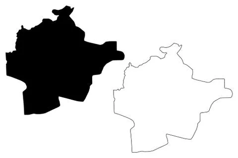 Haut-Lomami Province map vector.... Stock Illustration