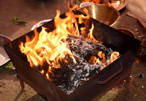 Havan Kund Stock Photos