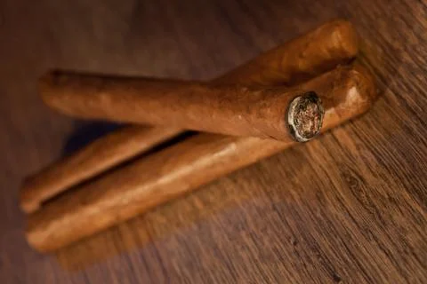 Havana cigars Stock Photos