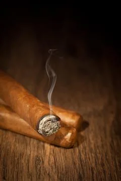 Havana cigars Stock Photos