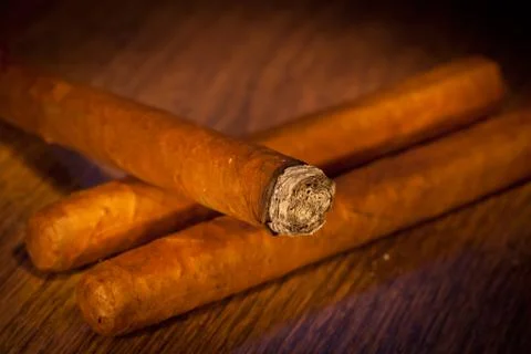 Havana cigars Stock Photos