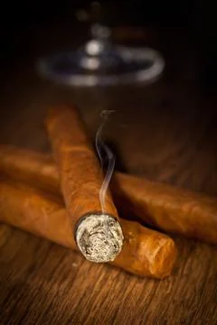Havana cigars Stock Photos