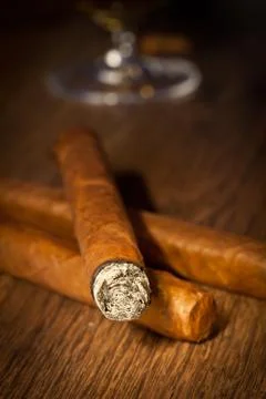 Havana cigars Stock Photos