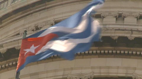 Havana, Cuba, El Capitolio, #10 Stock Footage