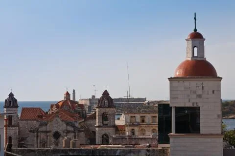Havana domes Stock Photos