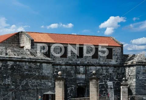 Havana El Morro Fortress in Cuba Stock Photos