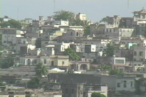 Havana hillside Stock Footage 397006