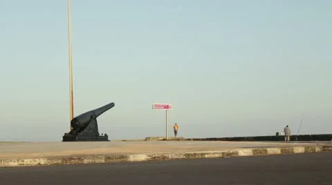 Havana Malecon Stock Footage 12183984