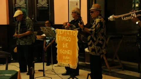 Havana Musicians Stock Footage 18002283