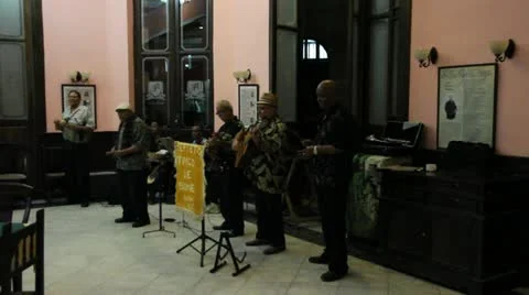 Havana Musicians Stock Footage 18002852