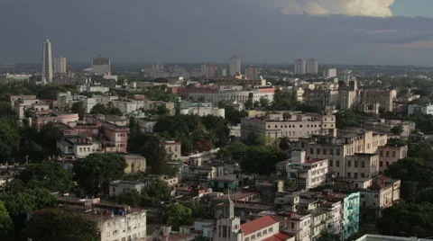 Havana Skyline Stock Footage 42929112