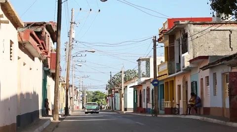 Havana streets Stock Footage 45700003