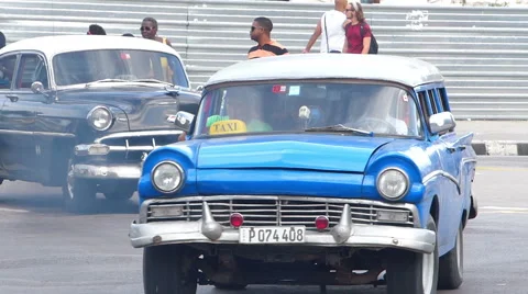 Havana traffic 库存影片 46234681