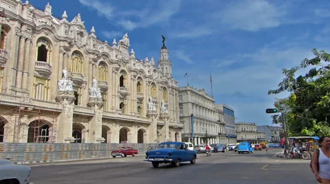 Havana traffic 库存影片 46426764