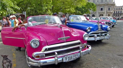 Havana traffic Видео 46428960