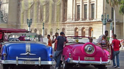 Havana traffic Видео 46432278