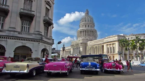 Havana traffic 库存影片 46433361