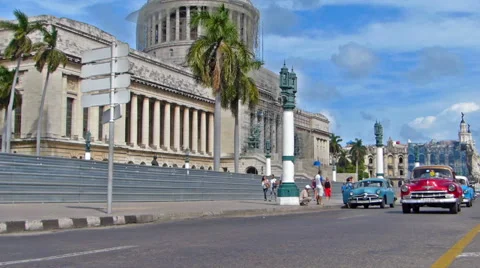 Havana traffic 库存影片 46635994
