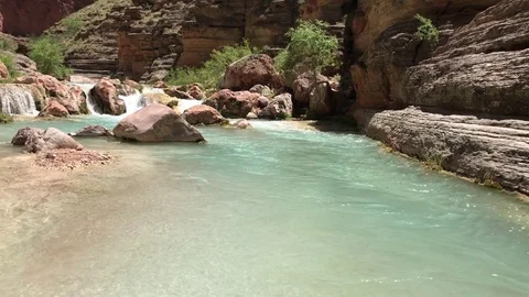 Havasu Creek 2 스톡 동영상 75879825