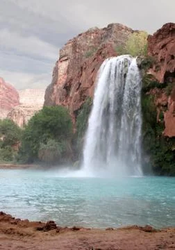 Havasu Waterfall Stock Photos