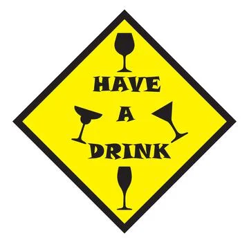 Have a drink Stock Illustration