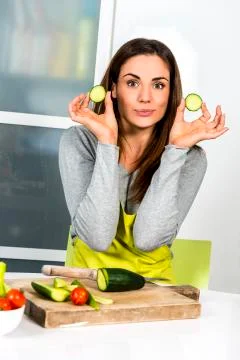 Have fun in kitchen Foto stock