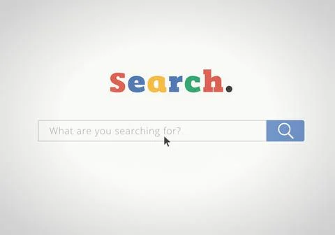 Have fun searching. a search engine homepage - ALL design on this image is Fotos Stock