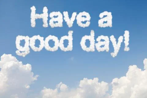 Have a good day Illustrazione stock