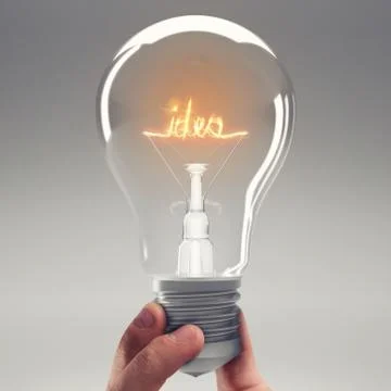 Have an idea. 3D Rendering Stock Photos