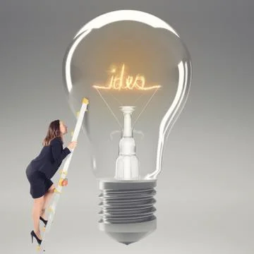 Have an idea. 3D Rendering Stock Photos