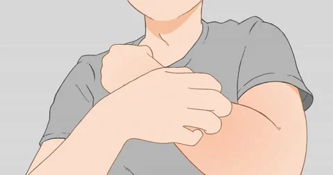 Have a itching Stock Footage 133903624