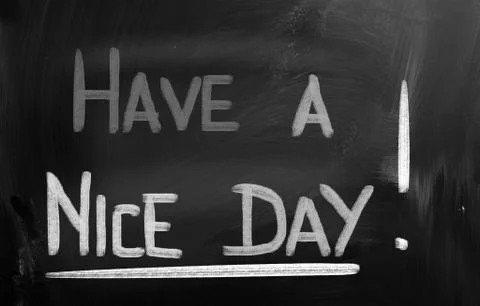 Have A Nice Day Concept Illustrazione stock