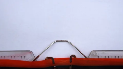 Have a nice weekend - phrase printed on an old typewriter in red letters Stock Footage 126644875