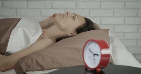 Have sleep problems. Stock Footage 208497021