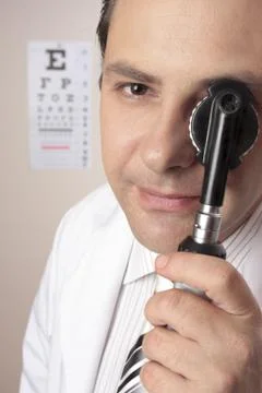 Have your vision checked regularly Stock Photos