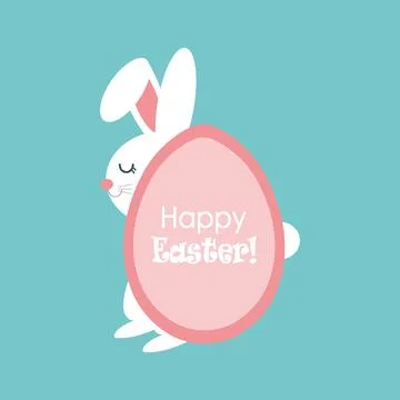 Have Yourself a Very Happy Easter Easter Bunny Ears Vector illustration Stock Illustration