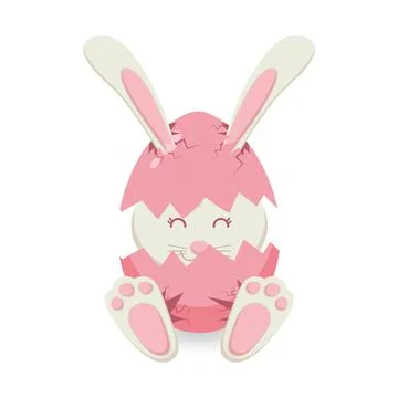 Have Yourself a Very Happy Easter Easter Bunny Ears Vector illustration Stock-Illustration
