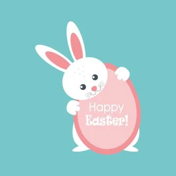 Have Yourself a Very Happy Easter Easter Bunny Ears Vector illustration Illustrazione stock