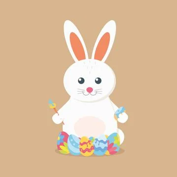 Have Yourself a Very Happy Easter Easter Bunny Ears Vector illustration Stock Illustration